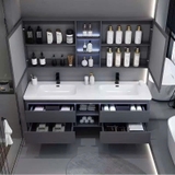 TC38K - Tủ chậu đôi, nhựa PVC chịu nước, hàng đặt theo yêu cầu, kích thước và màu sắc tùy chỉnh. LH để được giá tốt: 0975.296.975