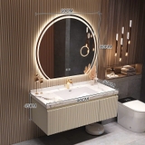 TC40K - Tủ chậu nhựa PVC chịu nước, mặt đá nhân tạo, chậu sứ âm. hàng đặt theo yêu cầu, kích thước và màu sắc tùy chỉnh. LH để được giá tốt: 0975.296.975