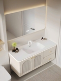 TC71K - Tủ chậu nhựa PVC chịu nước, mặt chậu sứ hoặc đá nhân tạo, hàng đặt theo yêu cầu, kích thước và màu sắc tùy chỉnh. LH để được giá tốt: 0975.296.975