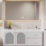 TC71K - Tủ chậu nhựa PVC chịu nước, mặt chậu sứ hoặc đá nhân tạo, hàng đặt theo yêu cầu, kích thước và màu sắc tùy chỉnh. LH để được giá tốt: 0975.296.975