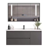 TC84K - Tủ chậu nhựa PVC chịu nước, mặt chậu sứ âm, hàng đặt theo yêu cầu, kích thước và màu sắc tùy chỉnh. LH để được giá tốt: 0975.296.975
