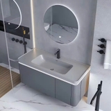TC97K - Tủ chậu nhựa PVC chịu nước, mặt chậu đá thạch anh cao cấp, hàng đặt theo yêu cầu, kích thước và màu sắc tùy chỉnh. LH để được giá tốt: 0975.296.975