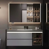 TC100K - Tủ chậu nhựa PVC chịu nước, mặt chậu đá nhân tạo chống xước cao cấp, hàng đặt theo yêu cầu, kích thước và màu sắc tùy chỉnh. LH để được giá tốt: 0975.296.975