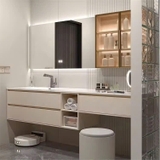 TC102K - Tủ bàn đá, nhựa PVC chịu nước, mặt chậu đá nhân tạo, hàng đặt theo yêu cầu, kích thước và màu sắc tùy chỉnh. LH để được giá tốt: 0975.296.975