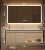 TC103K - Tủ chậu nhựa PVC chịu nước, hàng đặt theo yêu cầu, kích thước và màu sắc tùy chỉnh. LH để được giá tốt: 0975.296.975