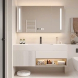 TC104K - Tủ bàn đá, nhựa PVC chịu nước, mặt chậu đá nhân tạo, hàng đặt theo yêu cầu, kích thước và màu sắc tùy chỉnh. LH để được giá tốt: 0975.296.975