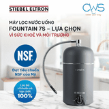 Các chứng nhận về chất lượng và sức khỏe của máy lọc nước Stiebel Eltron Fountain 7S Anthracite