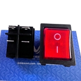 Công tắc nguồn KCD4-201N-B 220V 30A 4 chân màu đỏ / tiếp điểm bạc, vỏ chống cháy - S1H19