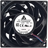 Quạt tản nhiệt 9238 90x90x38 THD0924HE / 24V 1.8A 4 dây 11000 rpm IP68 / chính hãng Delta / quạt làm mát tủ điện biến tần chịu nước