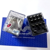 Rơ le trung gian 220V 5A JZX-22F(D)/4Z 14 chân / chính hãng Chint / tương tự Relay MY4N - D2H20