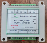 Relay điện tủ 6 IN/out