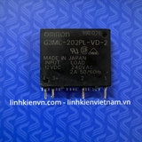 Rơ le bán dẫn G3MC-202PL-VD-2 12V 2A (tháo máy) / relay pcb  - A1H10