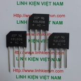 Diode cầu KBL608 - 6A/800V - B6H22