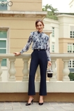 SYO-Quần âu loe xẻ gấu-Allium pants