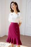 SYO- Anzu Skirt CHÂN VÁY GẤU BÈO ĐỔ