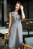 Đầm cổ nơ-ALIMOR DRESS