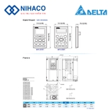 Biến tần Delta VFD2200C43A 220kW 3 Pha 380V - Delta VFD C2000