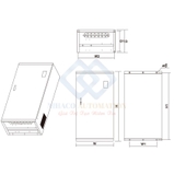 Biến tần Delixi CDI-E102G375T4L 375 Kw