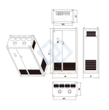 Biến tần Delixi CDI-E102P500T4L 500 Kw