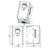 Biến Tần DELIXI CDI-EM60G7R5T4B 7.5 Kw