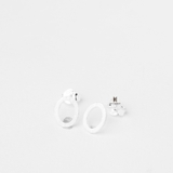 E STUD OVAL MATT