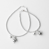 ANK CAT LUCKY BALL CHAIN