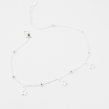 ANK DANGLE TRIPLE STAR AND WIDE BALL