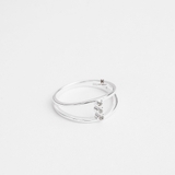 R TRIPLE GEM DOUBLE LINE