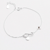 BRA INFINITY HEART TAG