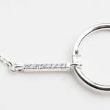 BRA CIRCLE SHAPE AND GEM BAR