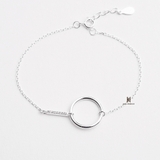 BRA CIRCLE SHAPE AND GEM BAR