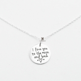 P STAMP LOVE YOU TO THE MOON AND BACK