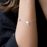 BRA HEART DANGLE GEM