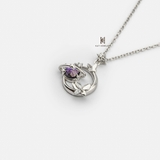 N CIRCLE BUTTERFLY AND BLUE PLANET GEM