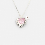 N TWIST HEART AND PINK GEM
