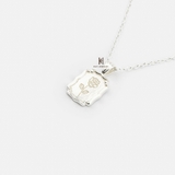 N RETRO SQUARE STAMP ROSE