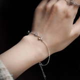 BRA REINDEER OPAL STONE SNOWFLAKE
