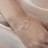 BRA CIRCLE SHAPE AND GEM BAR