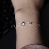 BRA TWIST FLOWER GEM AND DOUBLE GEM