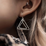 E DROP DOUBLE TRIANGLE TWIST LINE