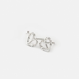 E STUD BIG HEART ANCHOR