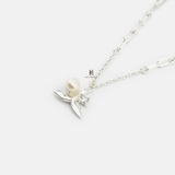 N WHALE TAIL GEM AND PEARL