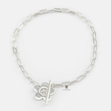 BRA DAISY FLOWER OVAL CHAIN