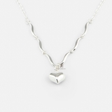 N MULTI WAVE DROP BUBBLE HEART