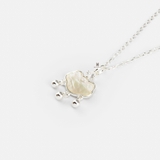 N MOTHER OF PEARL FORTUNE LUCKY LOCK TRIPLE BALL AND SINGLE GEM