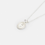 N RETRO OVAL STAMP ROSE