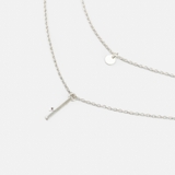 N DOUBLE LINE DANGLE CIRCLE AND POLE