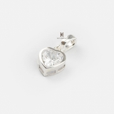 P LOCK BIG CZ HEART GEM