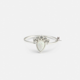 R MIDI DROP WATER OPAL STONE AND CROWN GEM