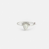 R MIDI DROP WATER OPAL STONE AND CROWN GEM